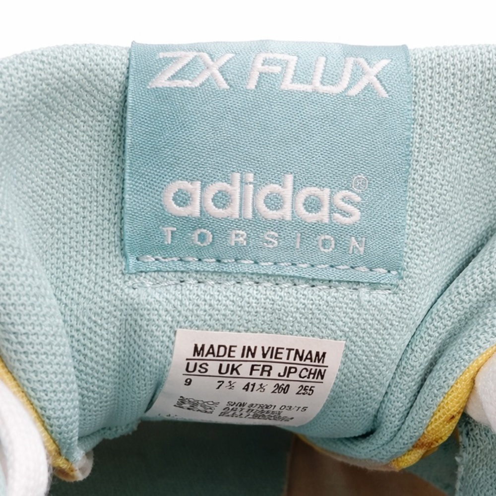 Adidas ZX Flux Torsion Sneakers- Multicolor Prism Gradient | Women’s SZ: 9 - Picture 4 of 6